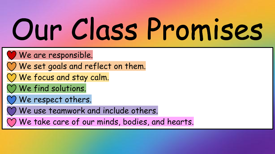 Our Promises