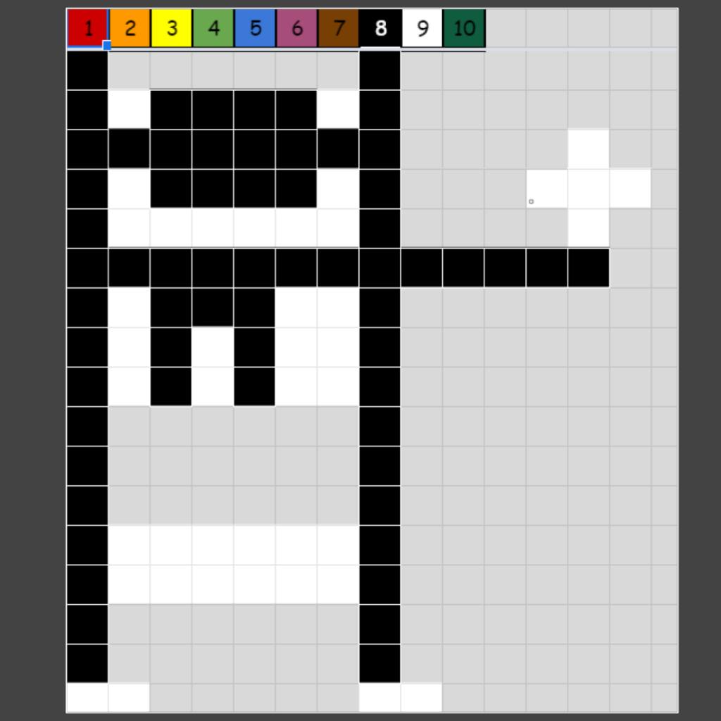 Pixel wither storm stage 4 pixel art