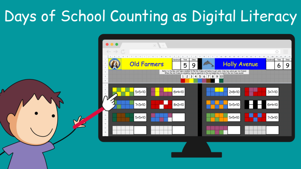 Days of School Counting as Digital Literacy